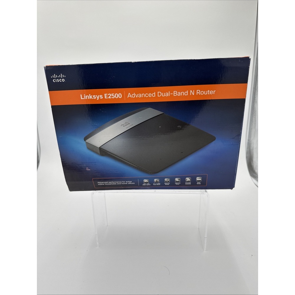Linksys E2500 300 Mbps 4-Port 10/100 Wireless N Router